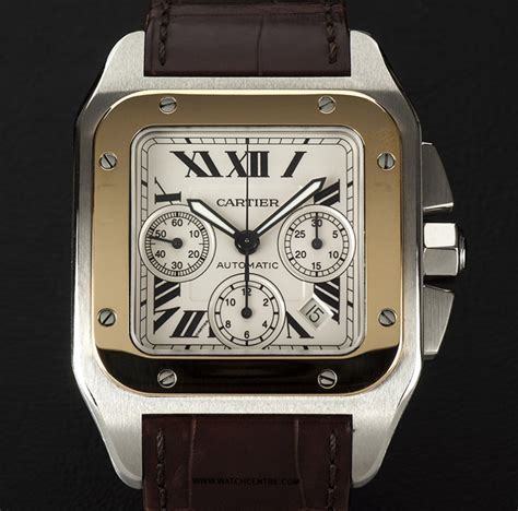 replica cartier santos 100|cartier santos watch lookup.